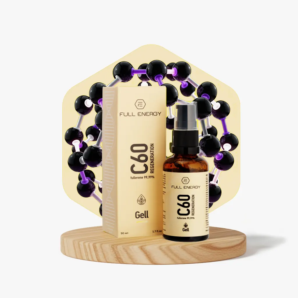 регенерирующий заживляющий гель на основе водорастворимого фуллерена С60 купить Full Energy фуллерены С60, масла с фуллеренами с60 продукция с фуллеренами с60 купить