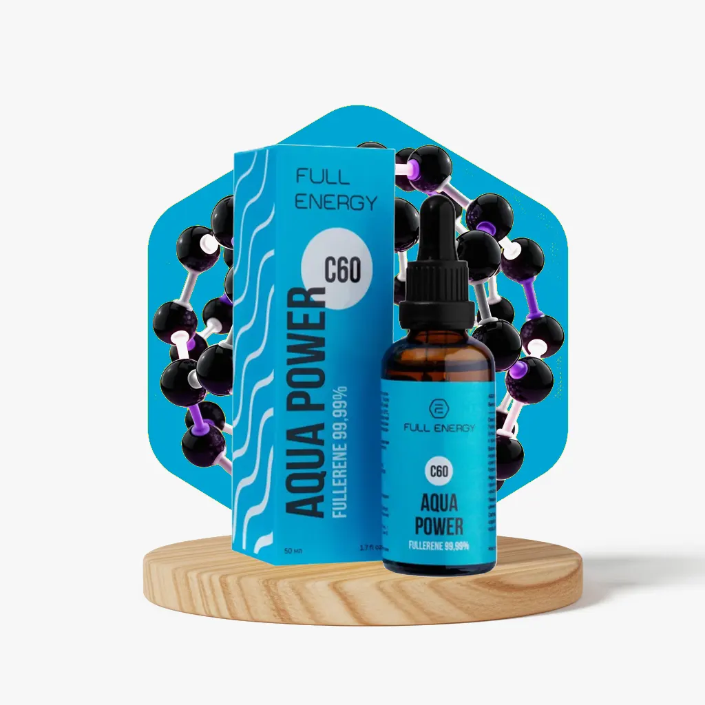 Капли на основе водорастворимого фуллерена С60 купить Full Energy фуллерены С60, масла с фуллеренами с60 продукция с фуллеренами с60 купить